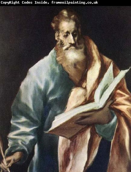 GRECO, El Apostle St Matthew
